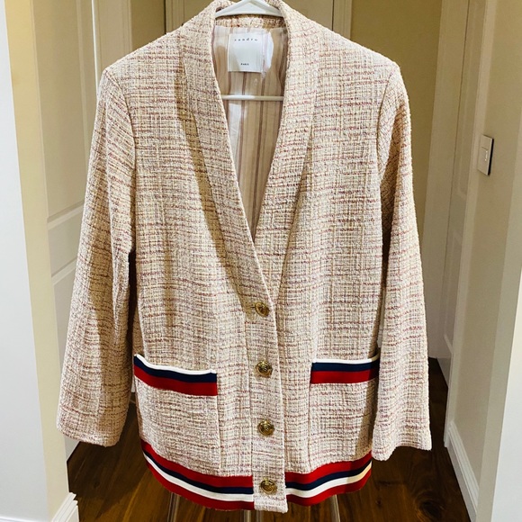 Autumn/winter coat from sandro, France - Picture 1 of 4